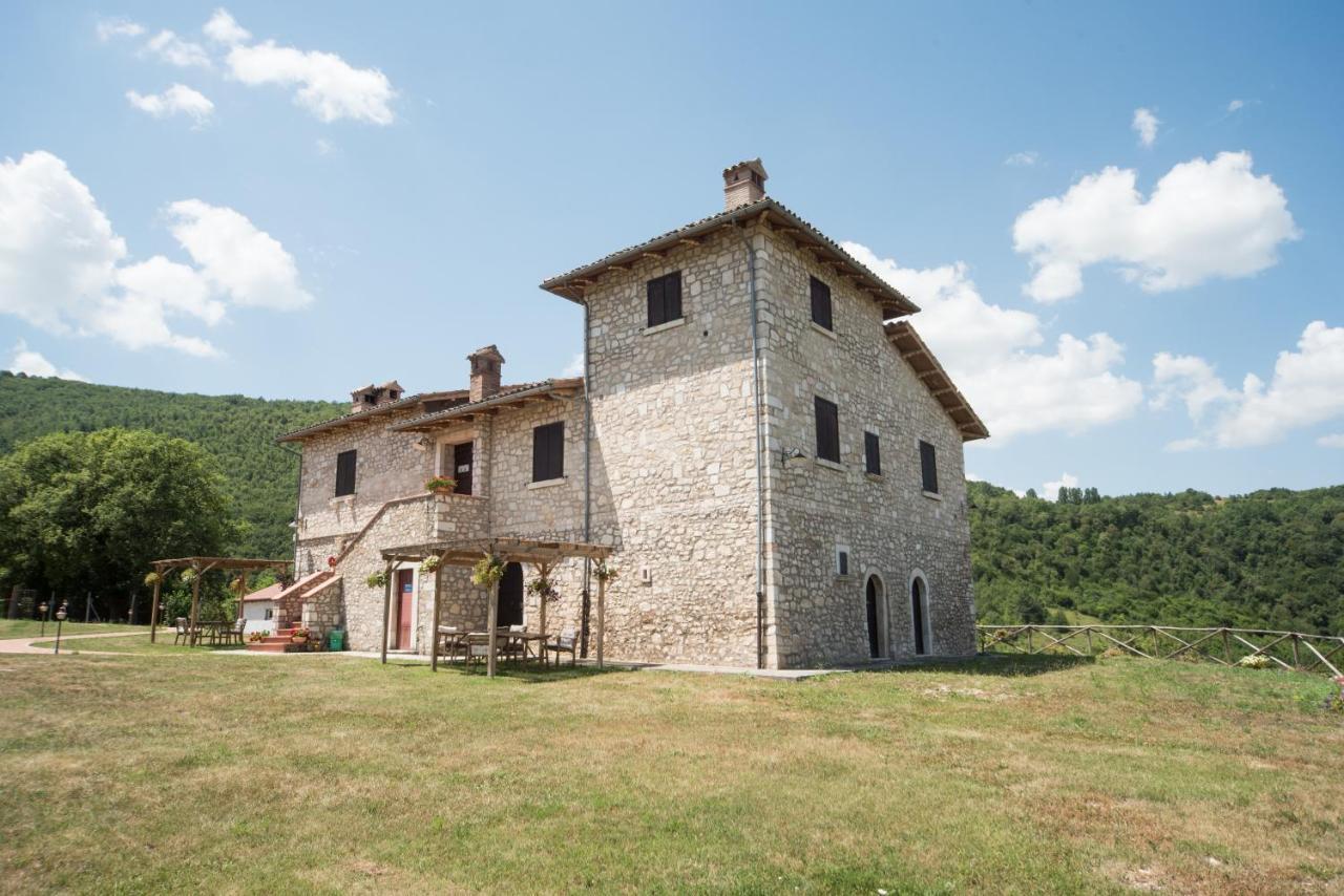 Agriturismo La Commenda-Adults Only Cascia Bagian luar foto